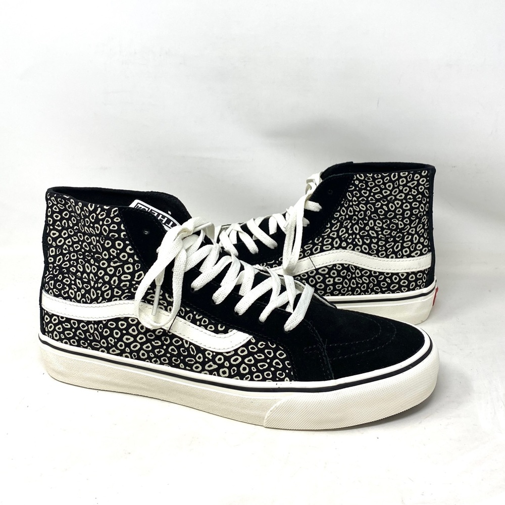 VANS Sk8-Hi Decon Sneakers Canvas Suede Black For Men Skate Shoes VN0A4BX64WM - Picture 5 of 10